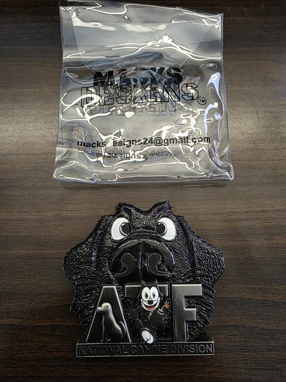 🔥RARE🔥 Macks Designs ATF National Canine Bomb Division Dog Challenge Coin 🔥 🔥RARE🔥 Macks Designs ATF National Canine Bomb Division Dog Challenge Coin 🔥