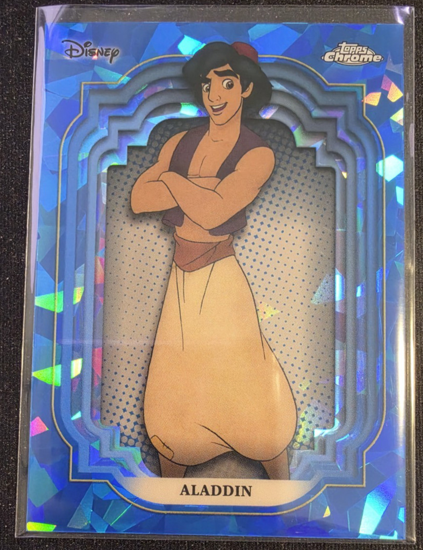 2024 Topps Chrome Sapphire Disney Aladdin #54 2024 Topps Chrome Sapphire Disney Aladdin #54