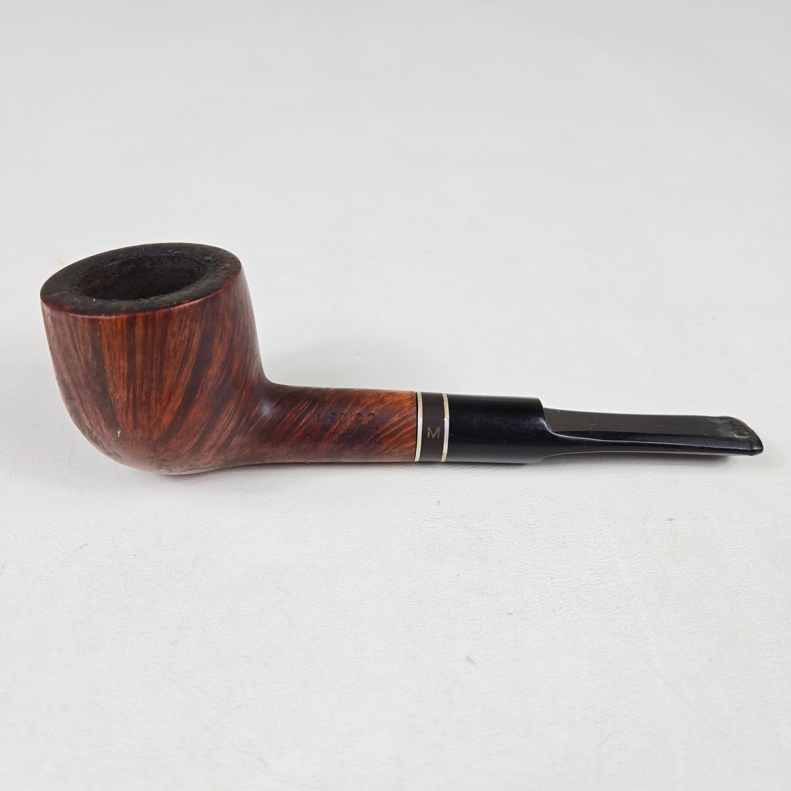 Vintage Medico Medalist Tobacco Pipe Lovat Billiard Imported Briar Estate Read Vintage Medico Medalist Tobacco Pipe Lovat Billiard Imported Briar Estate Read