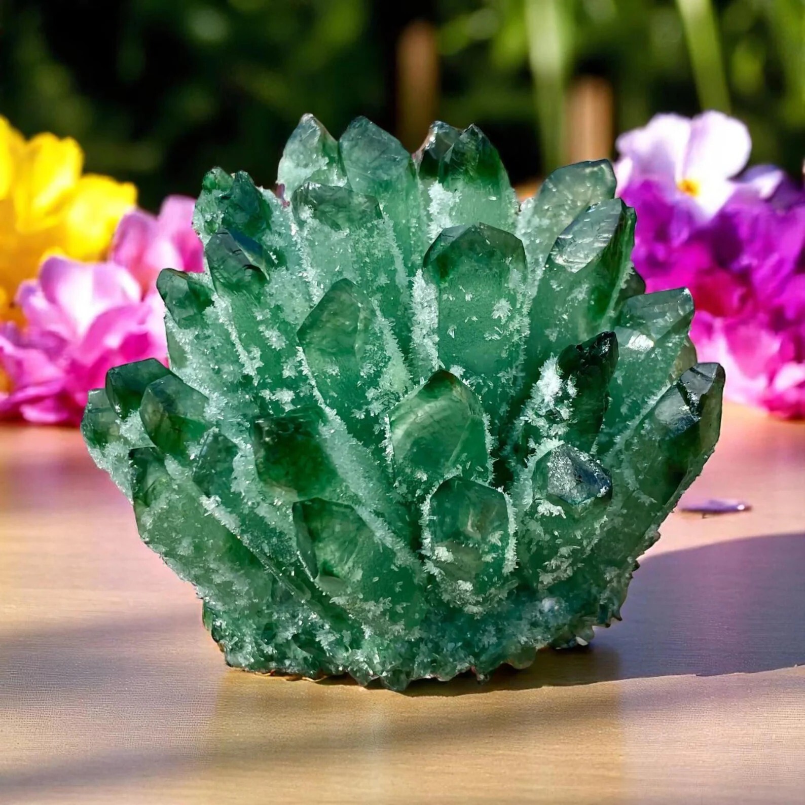 200-600G Large Rare New Find Green Phantom Quartz Crystal Healing Cluster Rocks 200-600G Large Rare New Find Green Phantom Quartz Crystal Healing Cluster Rocks