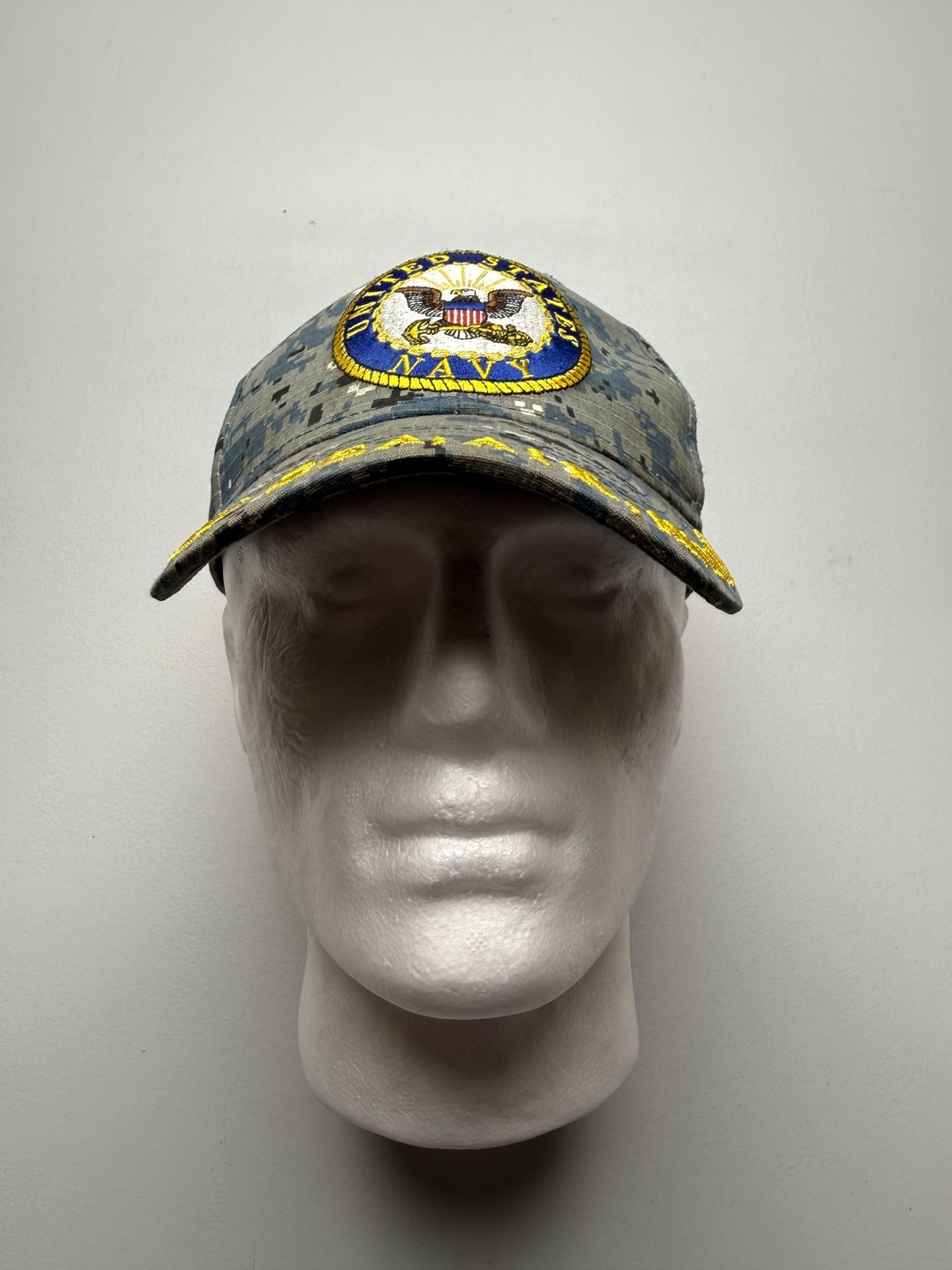United States Navy Camo Hat Cap Adjustable By Sea Air Land USN Eagle Emblems United States Navy Camo Hat Cap Adjustable By Sea Air Land USN Eagle Emblems