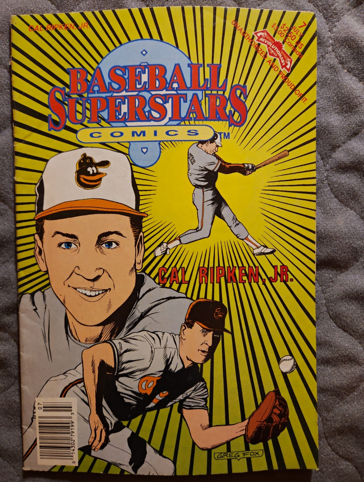 Baseball Superstars Comics Cal Ripken Jr. \ Baseball Superstars Comics Cal Ripken Jr. \
