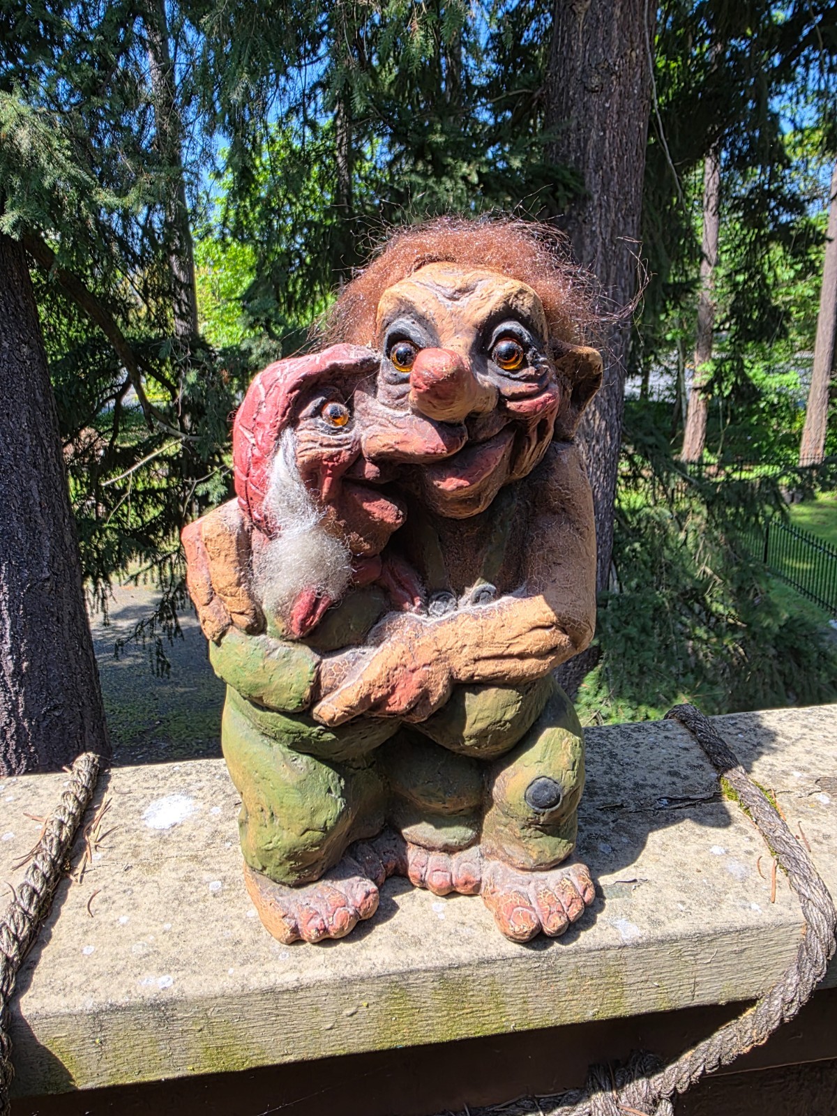 Original NyForm Troll Norway Couple Hugging 10 Original NyForm Troll Norway Couple Hugging 10