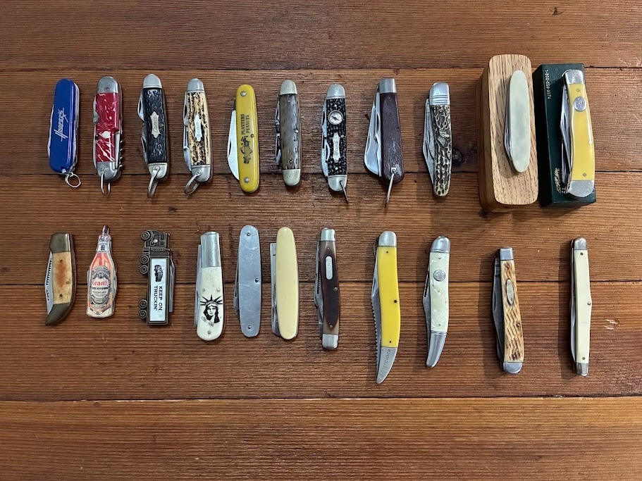Lot of 22 Used Knives. Lot of 22 Used Knives.