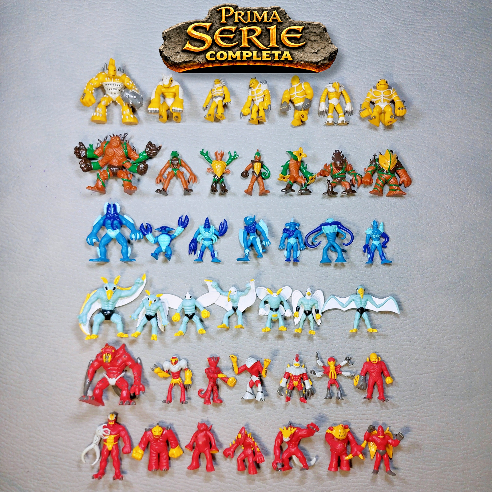 GORMITI 1 FIRST Series COMPLETE COLLECTION 42 Characters Out of 42 RARE Vintage Lot GORMITI 1 FIRST Series COMPLETE COLLECTION 42 Characters Out of 42 RARE Vintage Lot