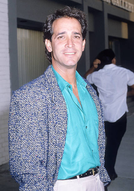 Actor Mitchell Laurance at Art for Life Opening Night Exhibitio - 1986 Old Photo