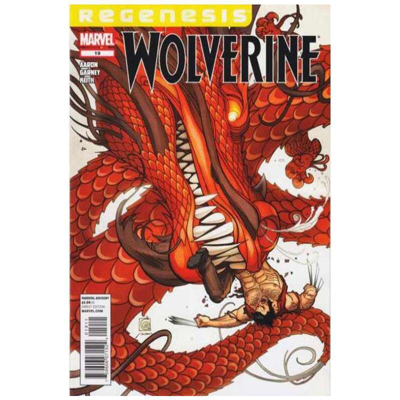 Wolverine (2010 series) #19 in Near Mint condition. Marvel comics [m