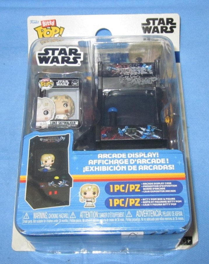 Funko Bitty Pop Star Wars Arcade Display Luke Skywalker Bitty Pop New Funko Bitty Pop Star Wars Arcade Display Luke Skywalker Bitty Pop New