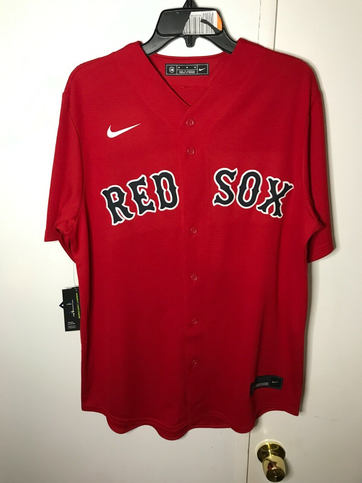 Nike MLB Boston Red Sox Mookie Betts Jersey 