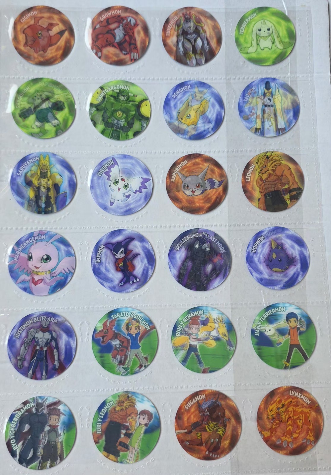TAZOS 3D DIGIMON 3 FULL SET 50/50+9 SECRET TAZOS+ALBUM COLLECTOR TOEI ANIMATION TAZOS 3D DIGIMON 3 FULL SET 50/50+9 SECRET TAZOS+ALBUM COLLECTOR TOEI ANIMATION