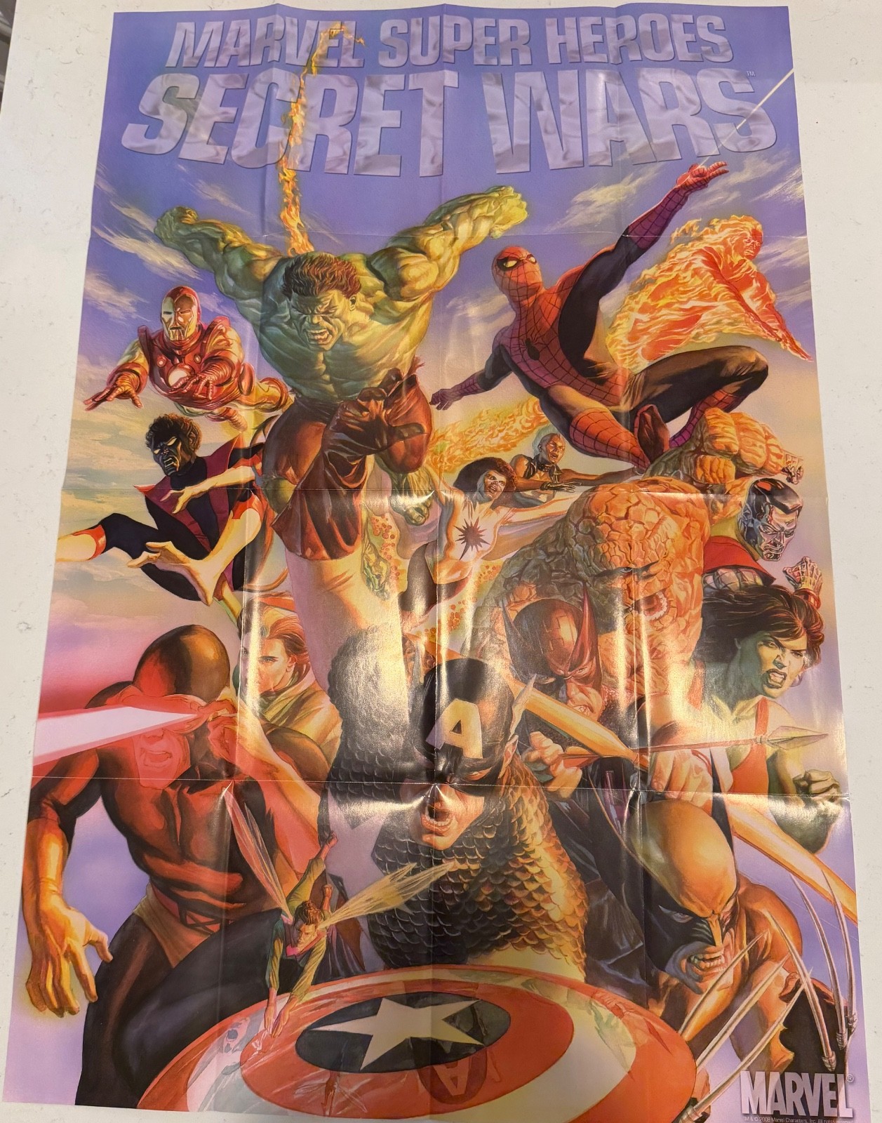 Marvel & Misc. Posters 24x36 (Lot of 17 - Folded) Marvel & Misc. Posters 24x36 (Lot of 17 - Folded)