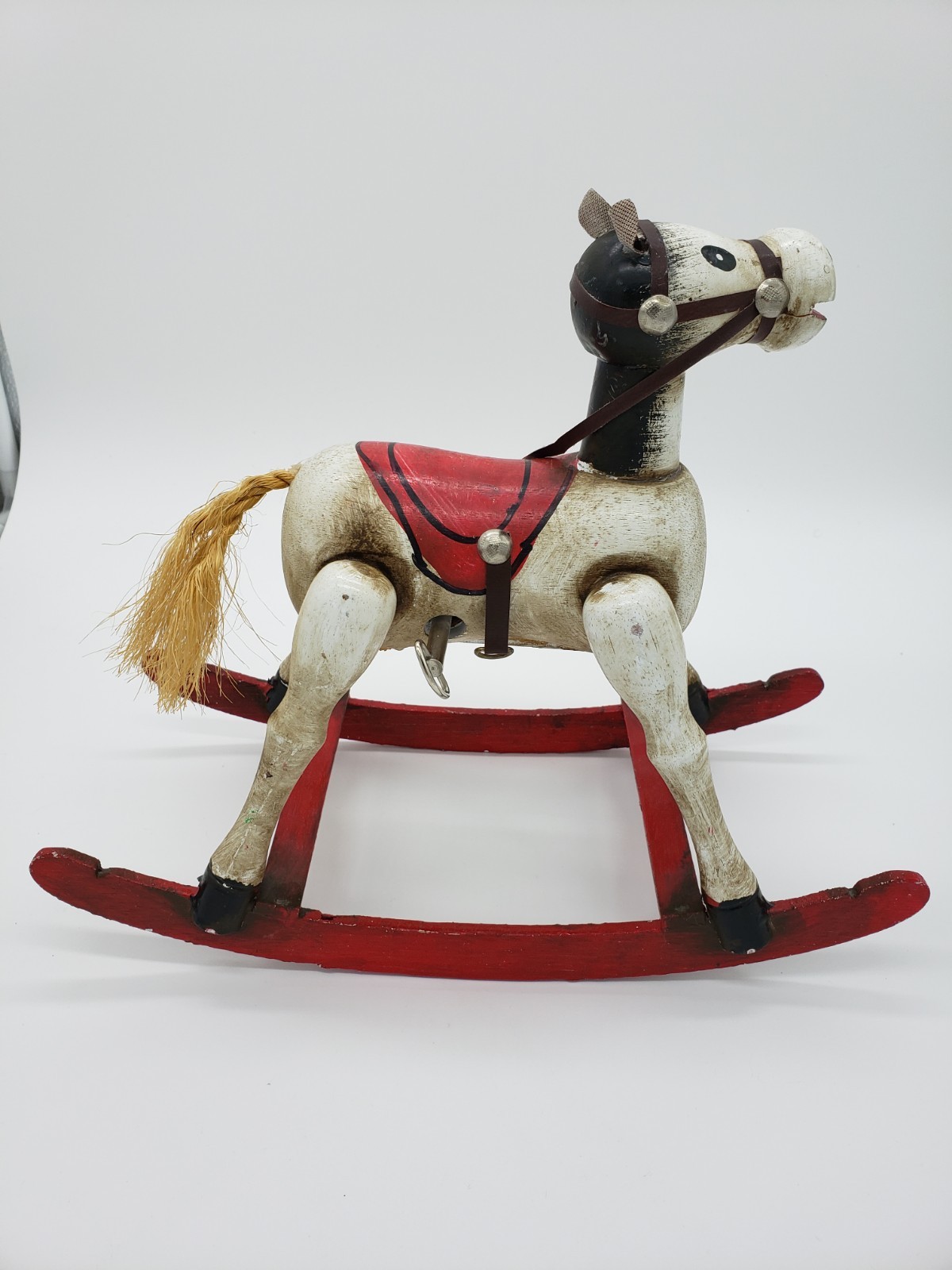 Vtg Wood Musical Rocking Horse Working Music Box Plays Toy Land 1979 Enesco Vtg Wood Musical Rocking Horse Working Music Box Plays Toy Land 1979 Enesco