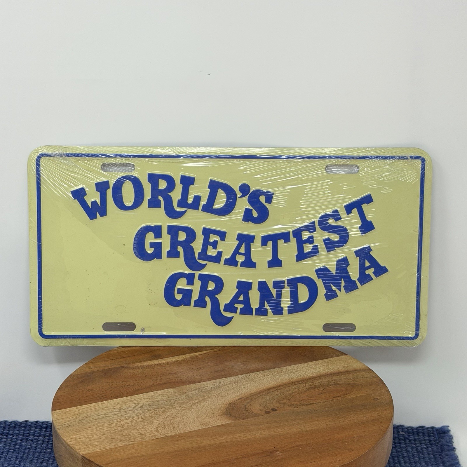 World\'s Greatest Grandma Novelty License Plate Aluminum Metal Auto Grandmother World\'s Greatest Grandma Novelty License Plate Aluminum Metal Auto Grandmother