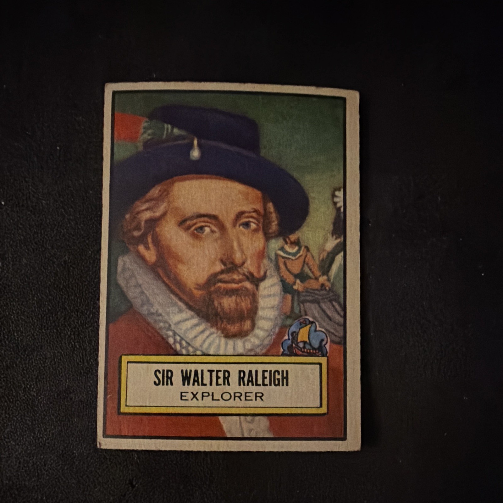 VTG T.C.G. History 2nd Series Non-Sport Trading Card #81 Sir Walter Raleigh VTG T.C.G. History 2nd Series Non-Sport Trading Card #81 Sir Walter Raleigh