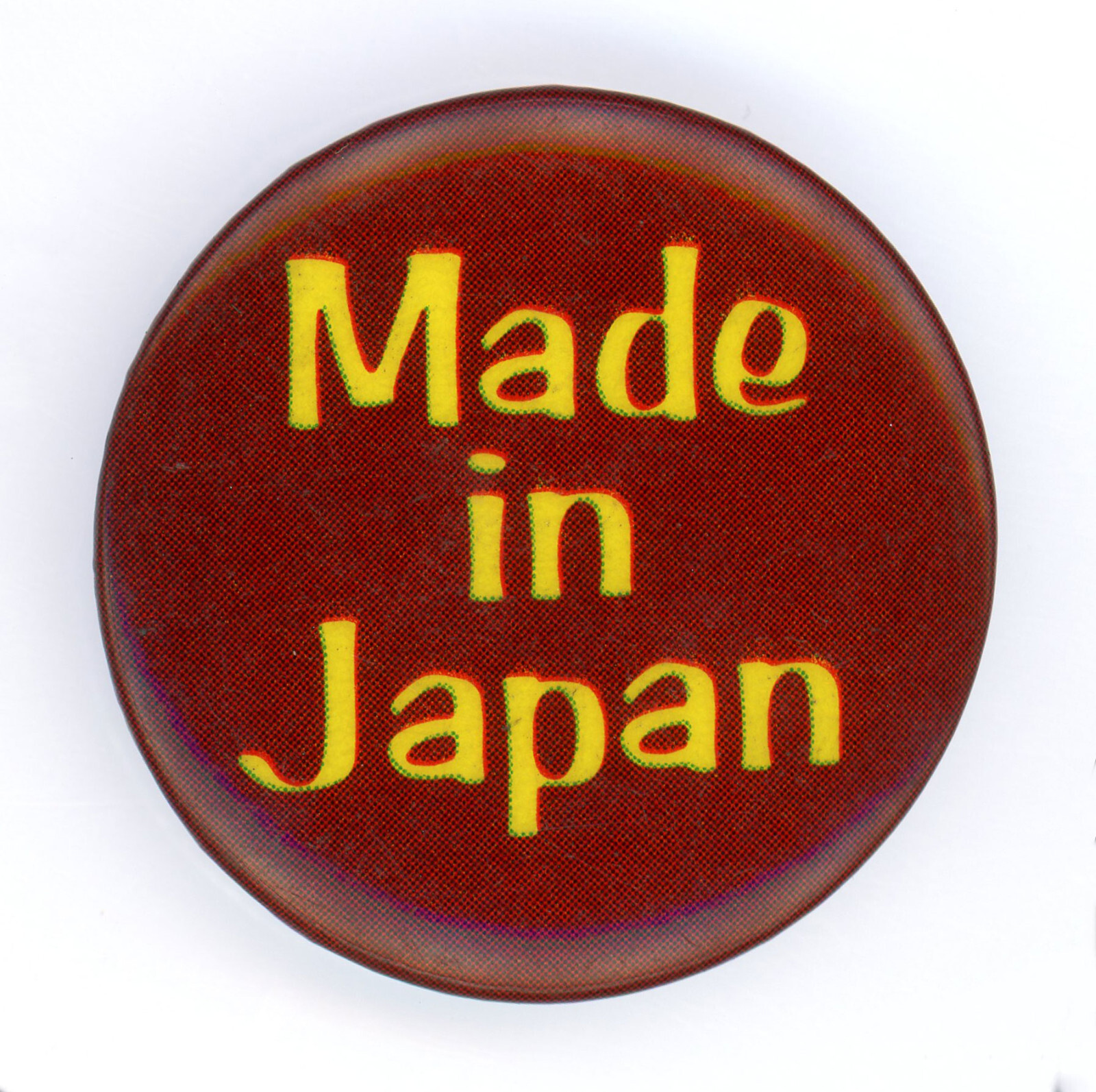 RARE Vintage 1960s Made in Japan Pinback Button Counter Culture 1.25\ RARE Vintage 1960s Made in Japan Pinback Button Counter Culture 1.25\