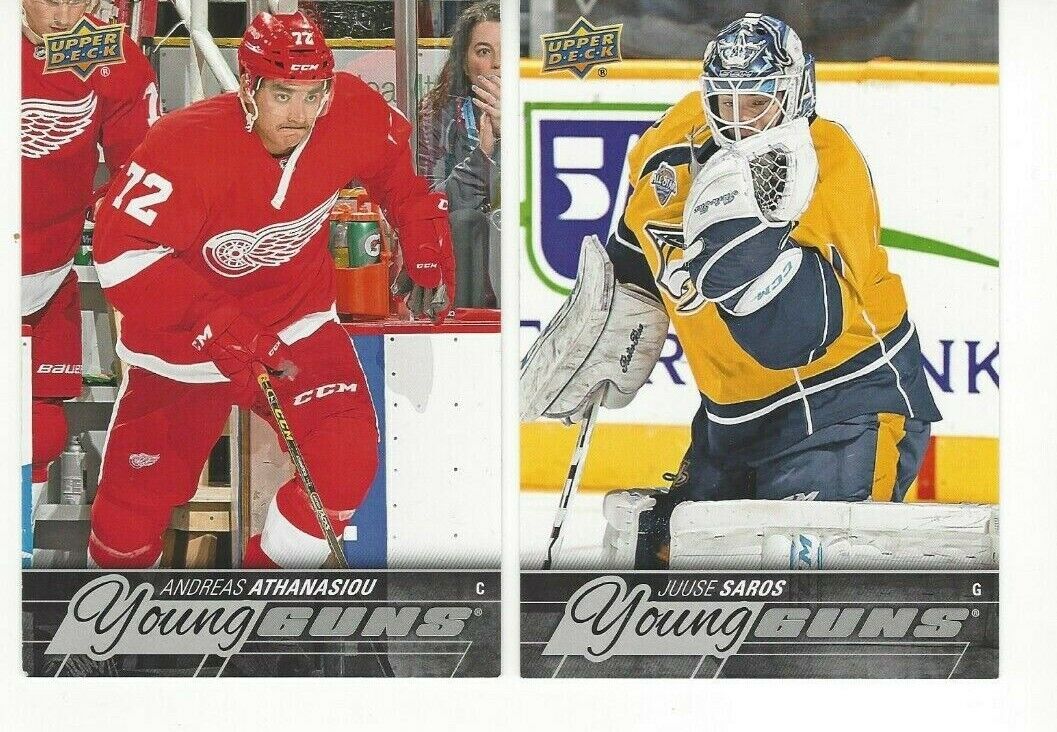 2015-16 Upper Deck #458 Andreas Athanasiou YG RC Detroit Oversized
