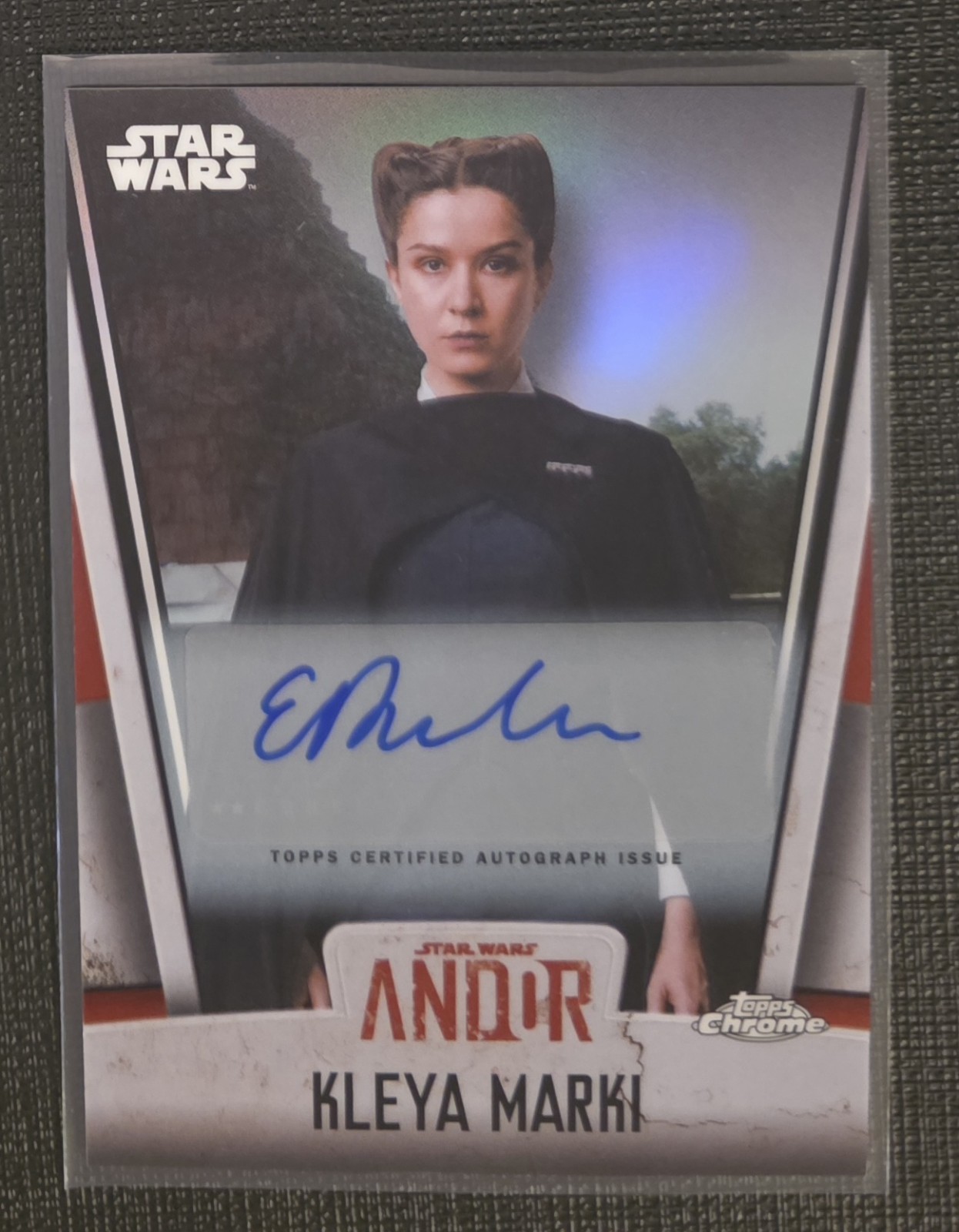 2026 Topps Chrome Star Wars Kleya Marki A2-MARK Andor S2 Elizabeth Dulau Auto 2026 Topps Chrome Star Wars Kleya Marki A2-MARK Andor S2 Elizabeth Dulau Auto
