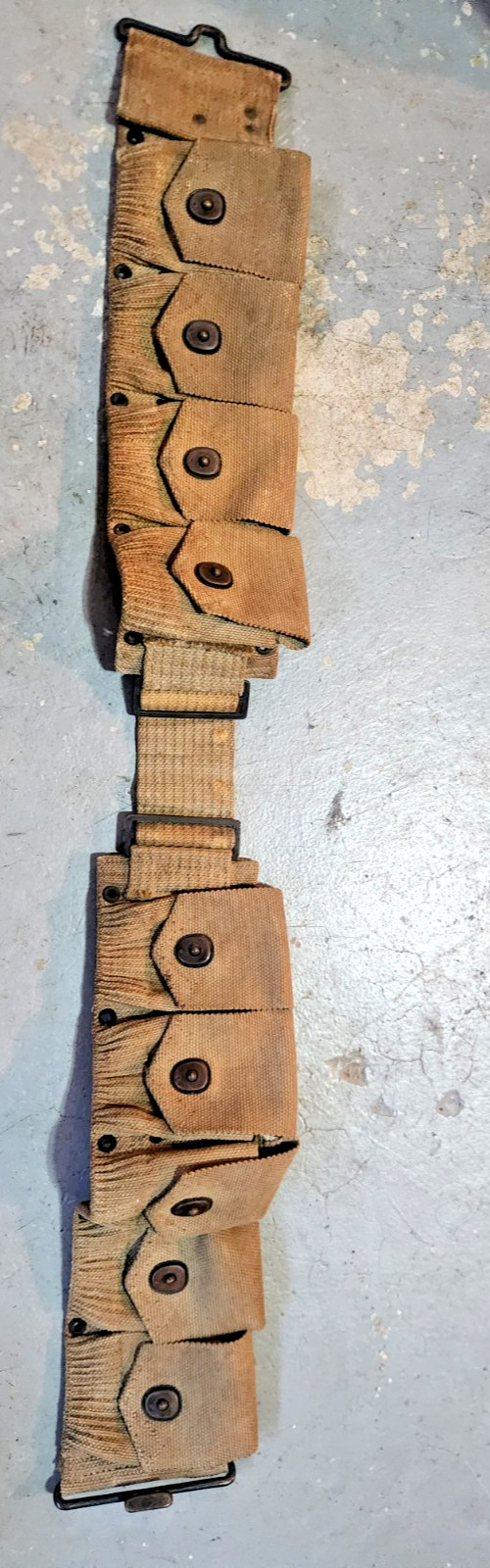 Original WW1 Mills Ammo Pouch US Army Infantry Cartridge Belt WWI 1917 Military Original WW1 Mills Ammo Pouch US Army Infantry Cartridge Belt WWI 1917 Military