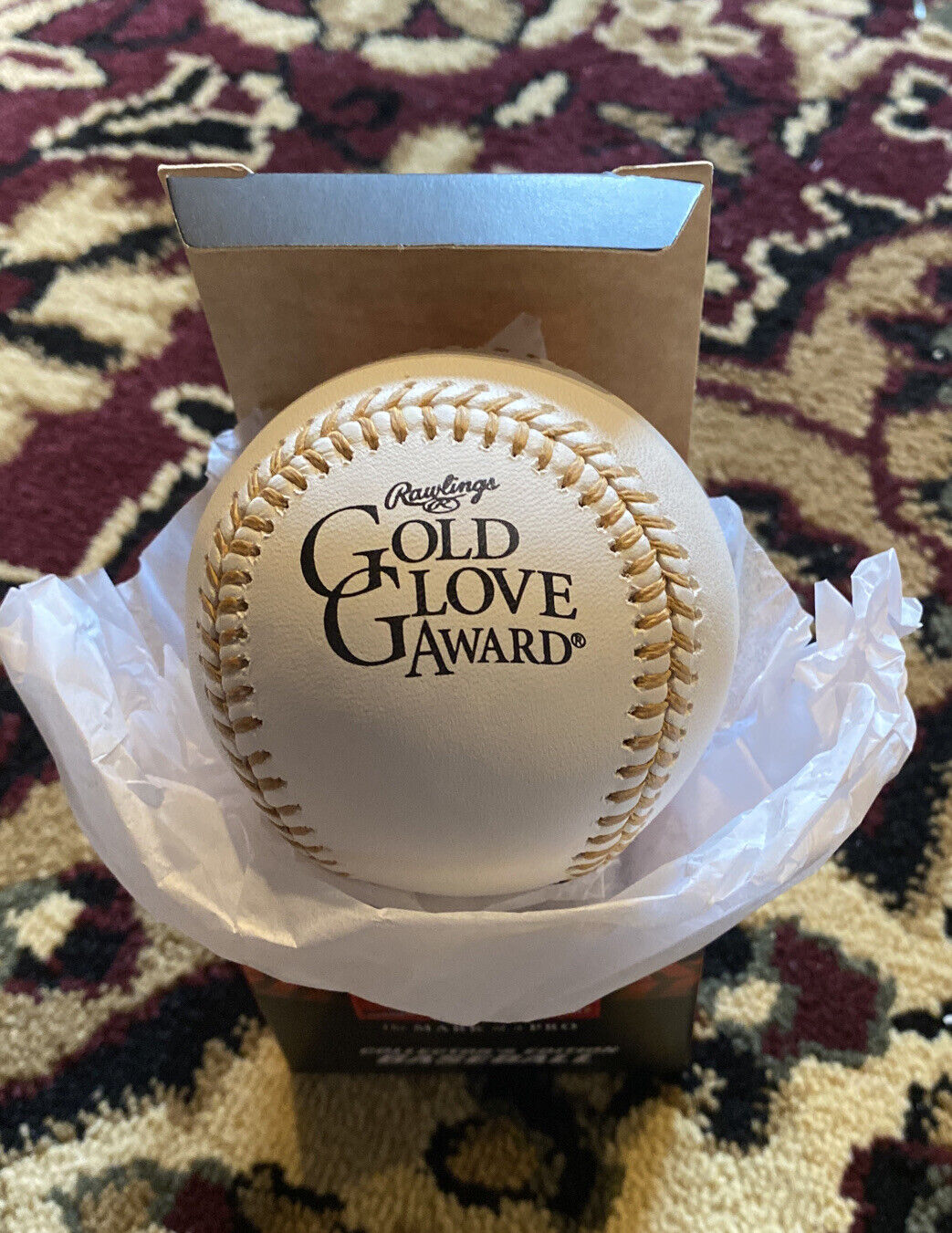Gold Glove Logo Rawlings Official MLB Baseball Brand New Factory Wrapping