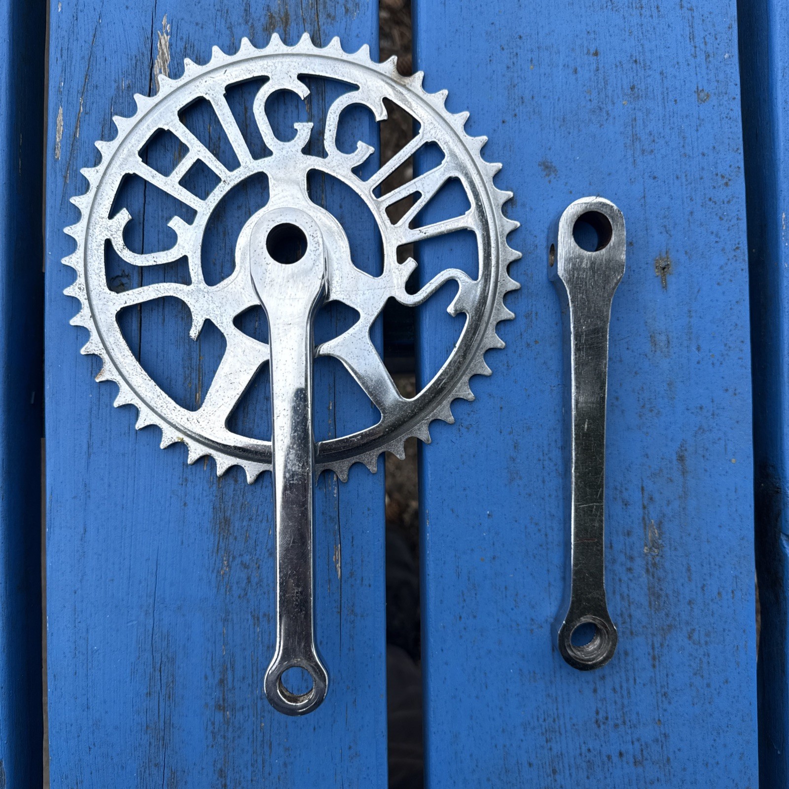 Vintage JC Higgins Bicycle Crankset Sprocket 3 Speed Lightweight Austria Model Vintage JC Higgins Bicycle Crankset Sprocket 3 Speed Lightweight Austria Model