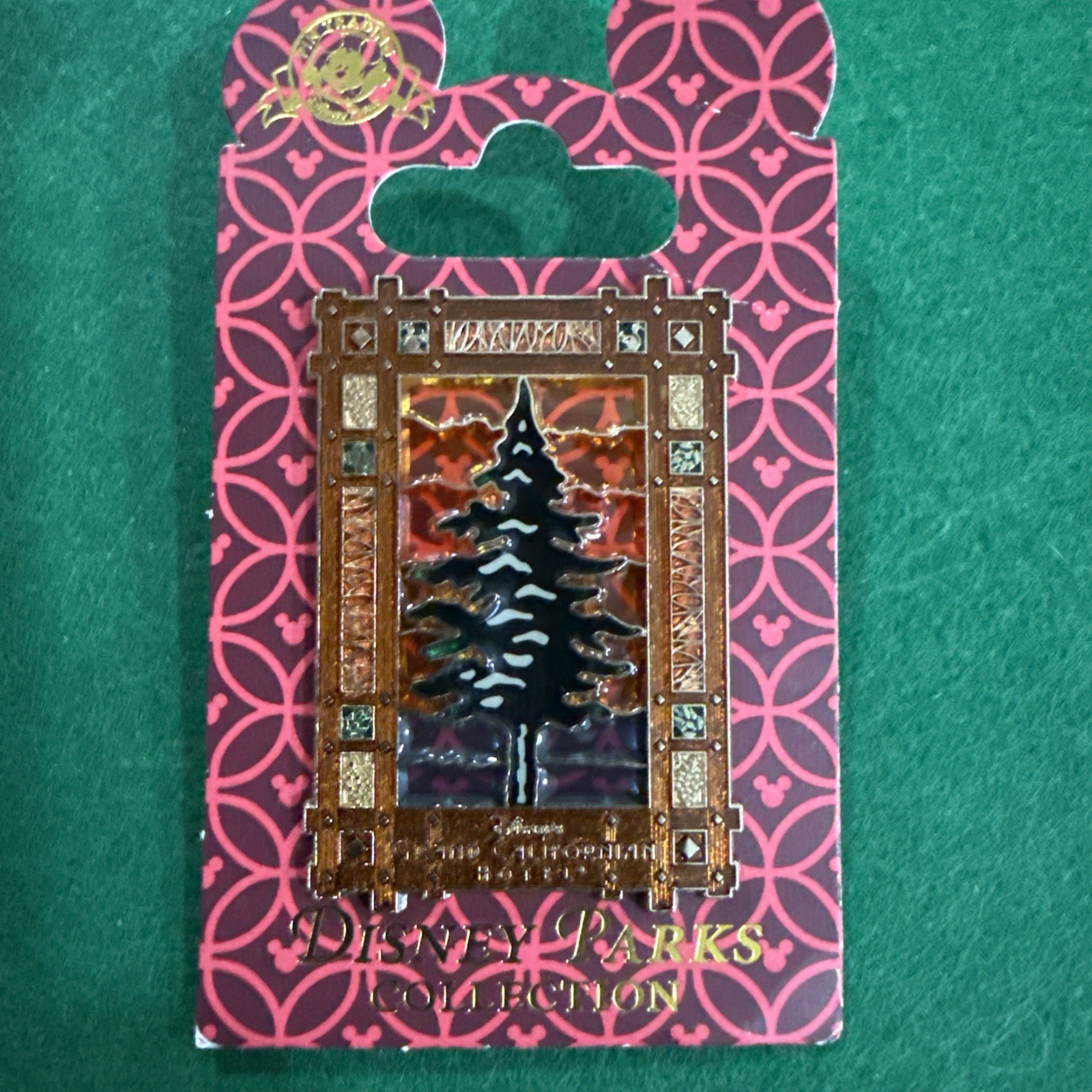 DLR - Grand Californian Hotel resort 2018 Disney Pin NEW Redwood Tree DLR - Grand Californian Hotel resort 2018 Disney Pin NEW Redwood Tree