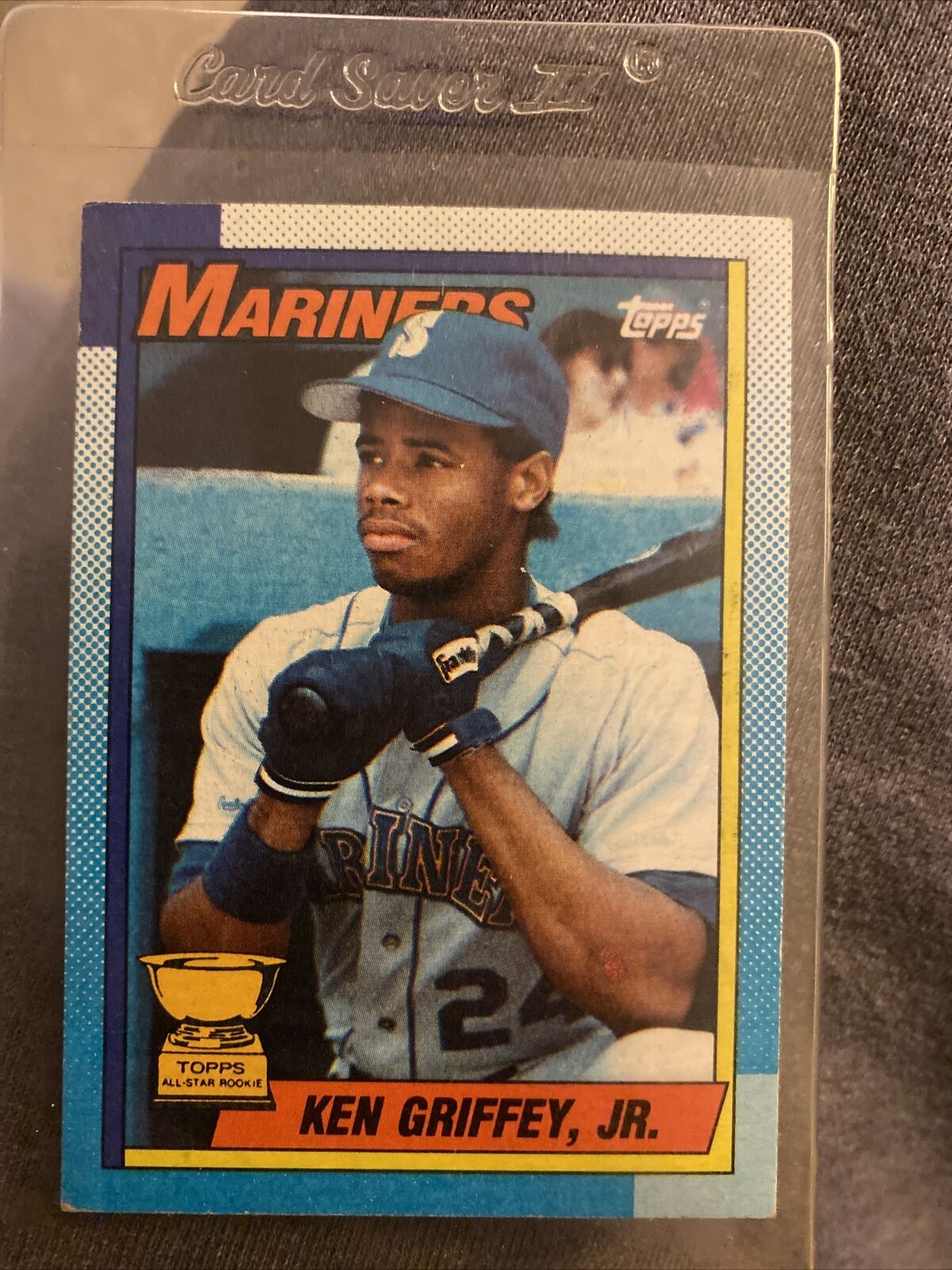 1990 Topps Ken Griffey Seattle Mariners #336 Baseball Card