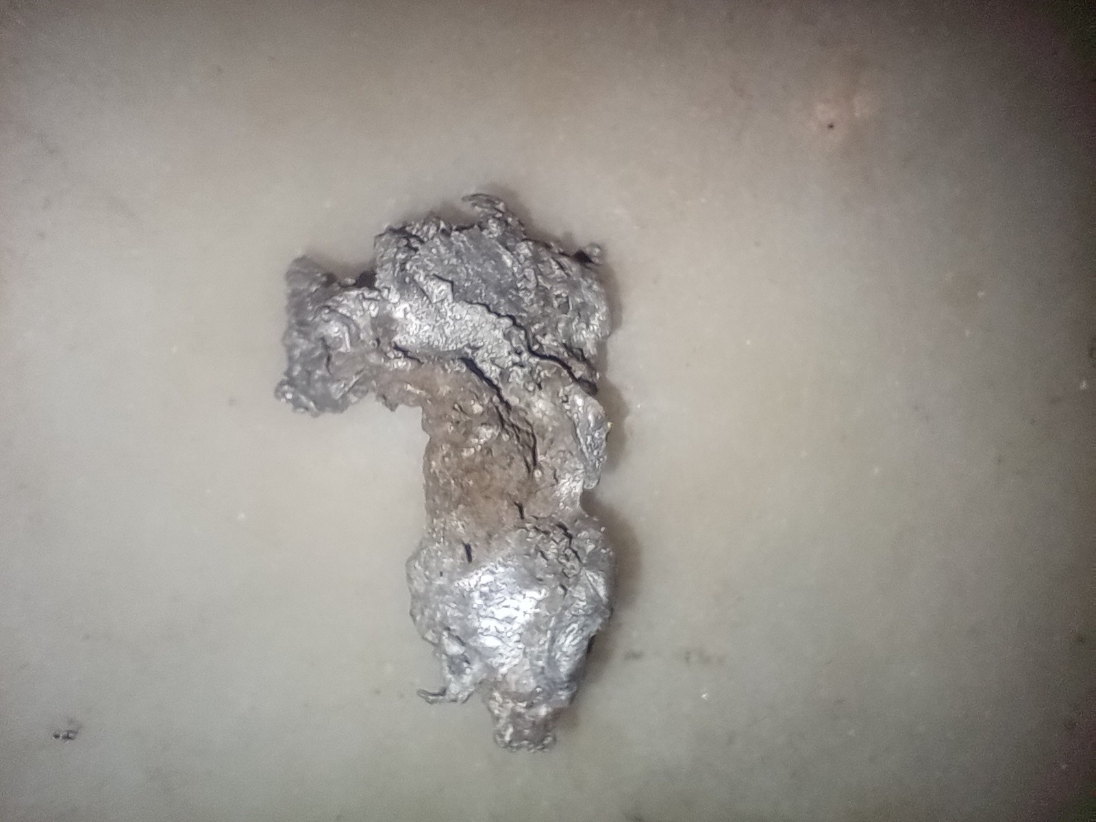 Natural Native Silver Nugget Specimen 6.91g