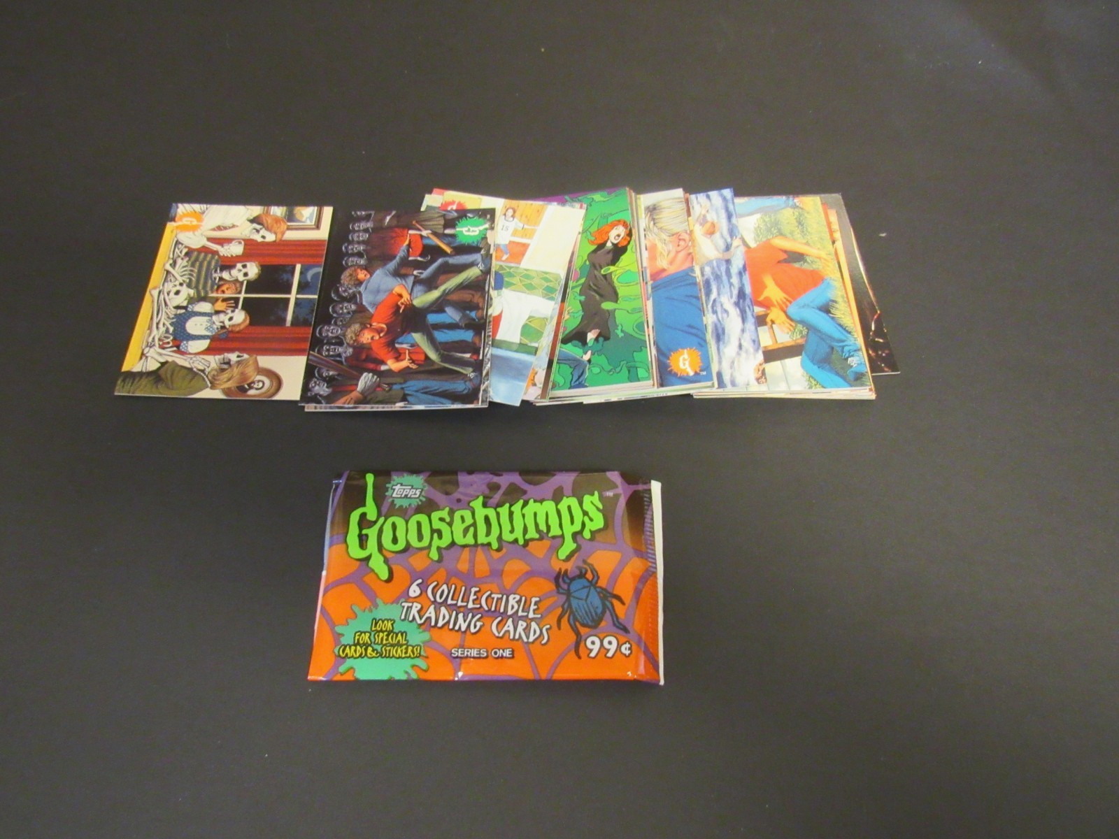 1996 Topps Goosebumps Trading Card Set 1-54 with Wrapper 1996 Topps Goosebumps Trading Card Set 1-54 with Wrapper