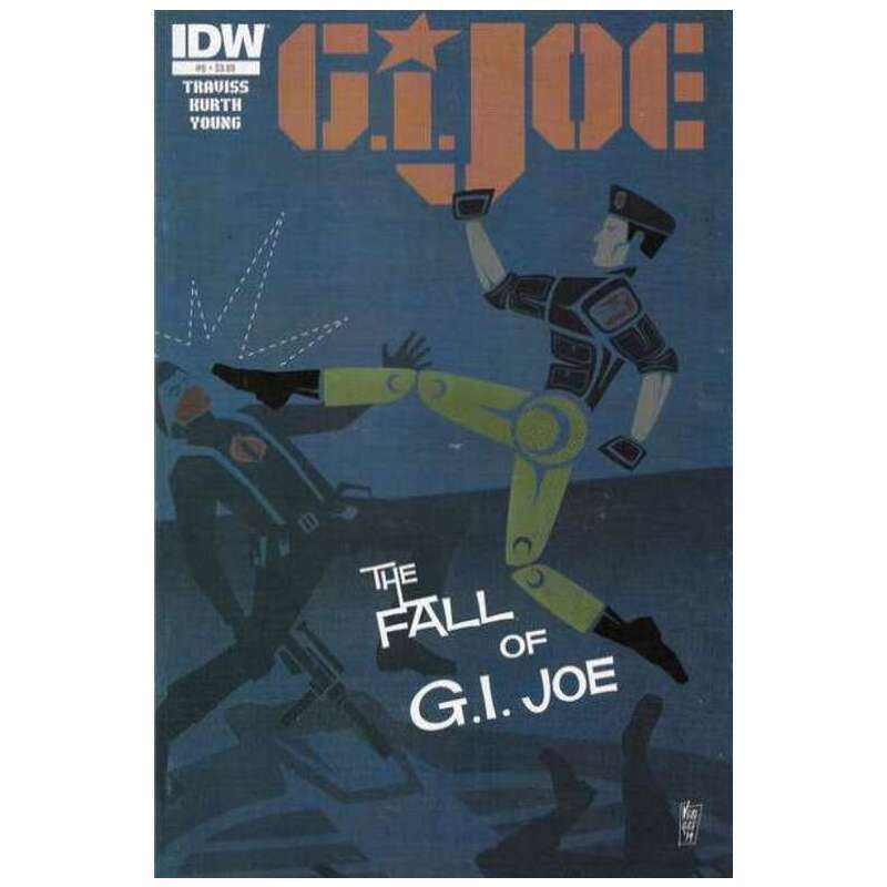 G.I. Joe (2014 series) #5 in Near Mint condition. IDW comics [t`