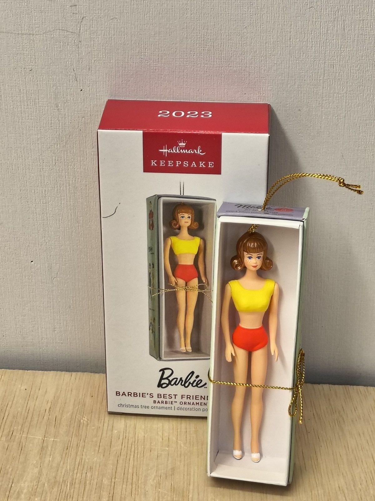 Hallmark Barbie\'s Best Friend Midge Keepsake Ornament 2023