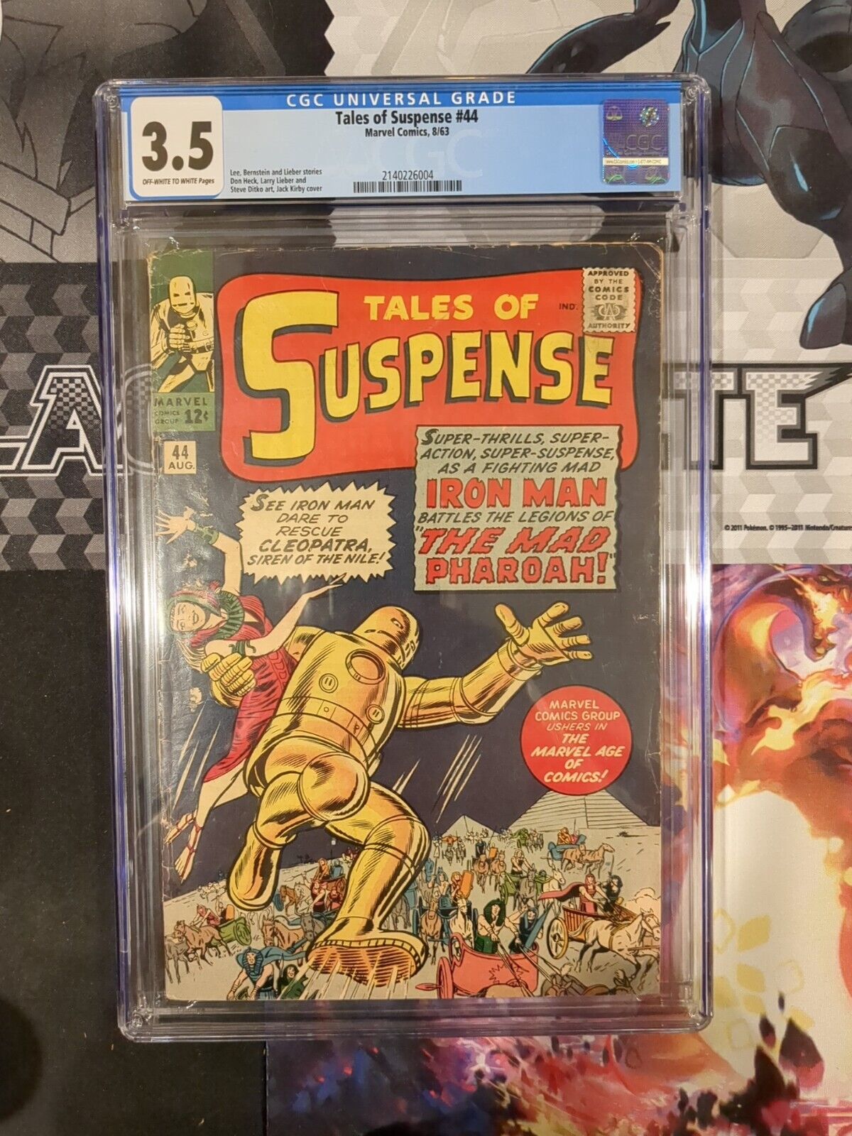 Tales Of Suspense #44 (Marvel, 1963) CGC 3.5 OW/W