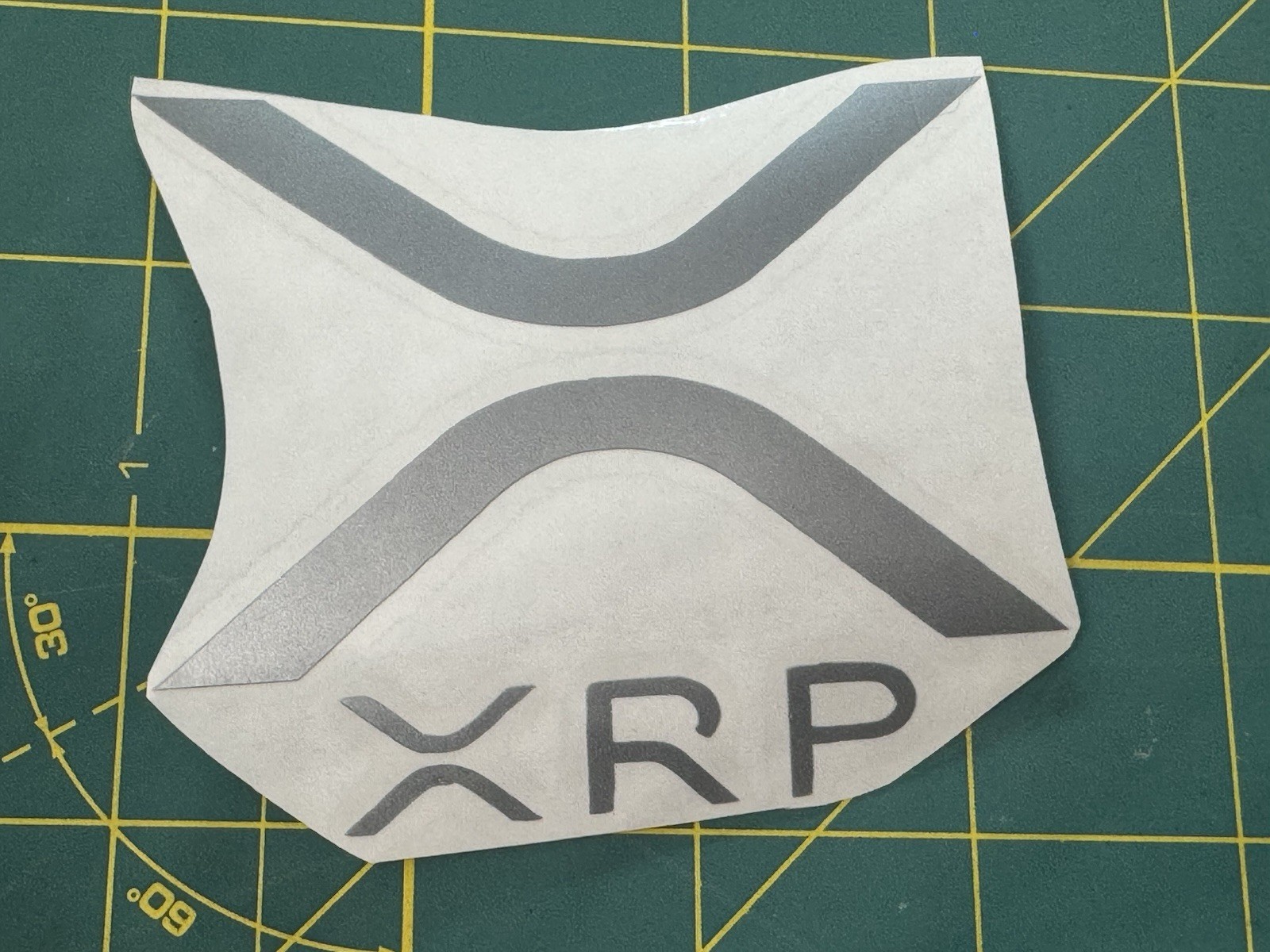 XRP Decal Sticker Digital Currency Crypto 2.625”x3” 651 Oracle Vinyl Ripple Gray XRP Decal Sticker Digital Currency Crypto 2.625”x3” 651 Oracle Vinyl Ripple Gray