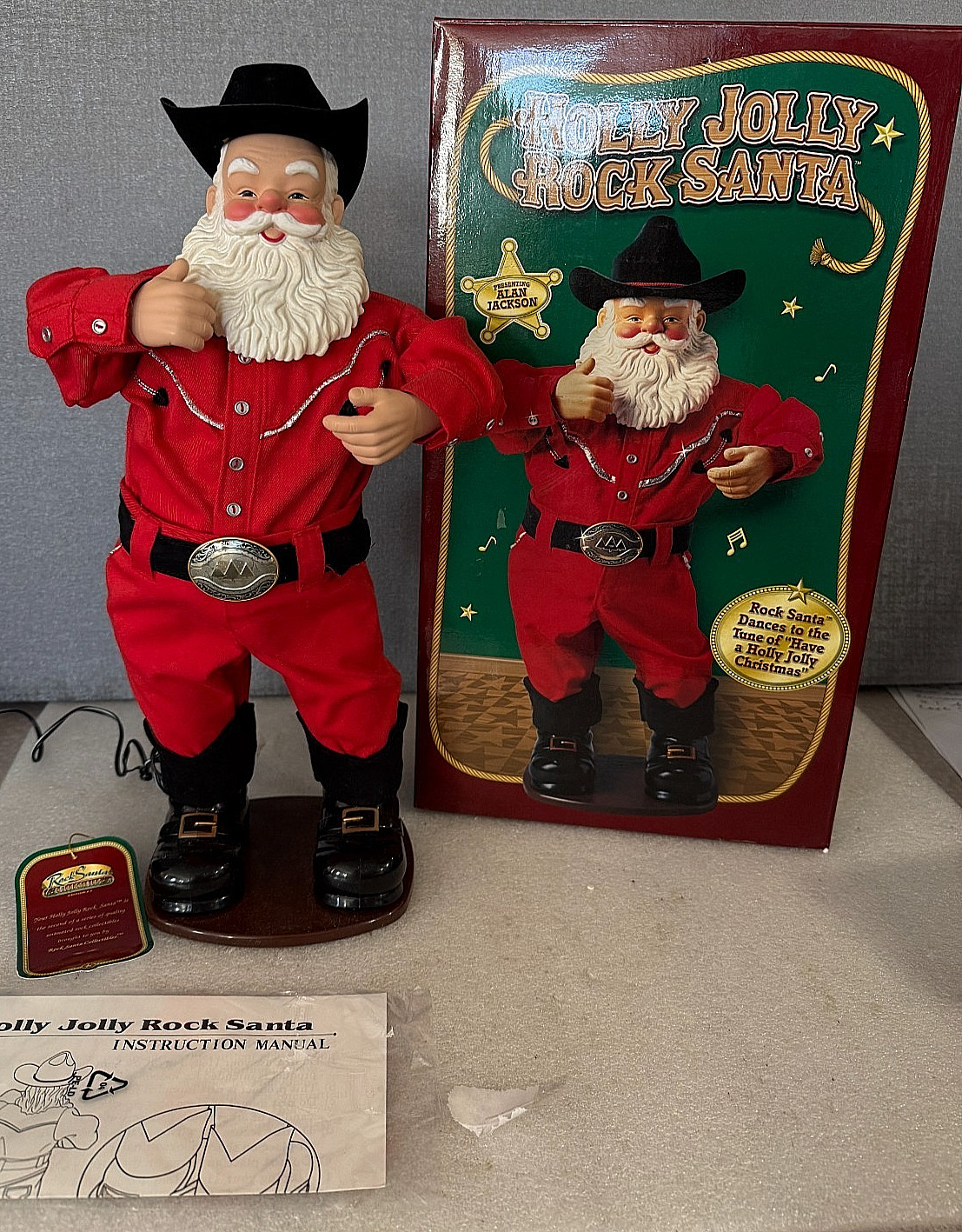 1999 HOLLY JOLLY ROCK SANTA - Alan Jackson Voice Edition # 2 1999 HOLLY JOLLY ROCK SANTA - Alan Jackson Voice Edition # 2