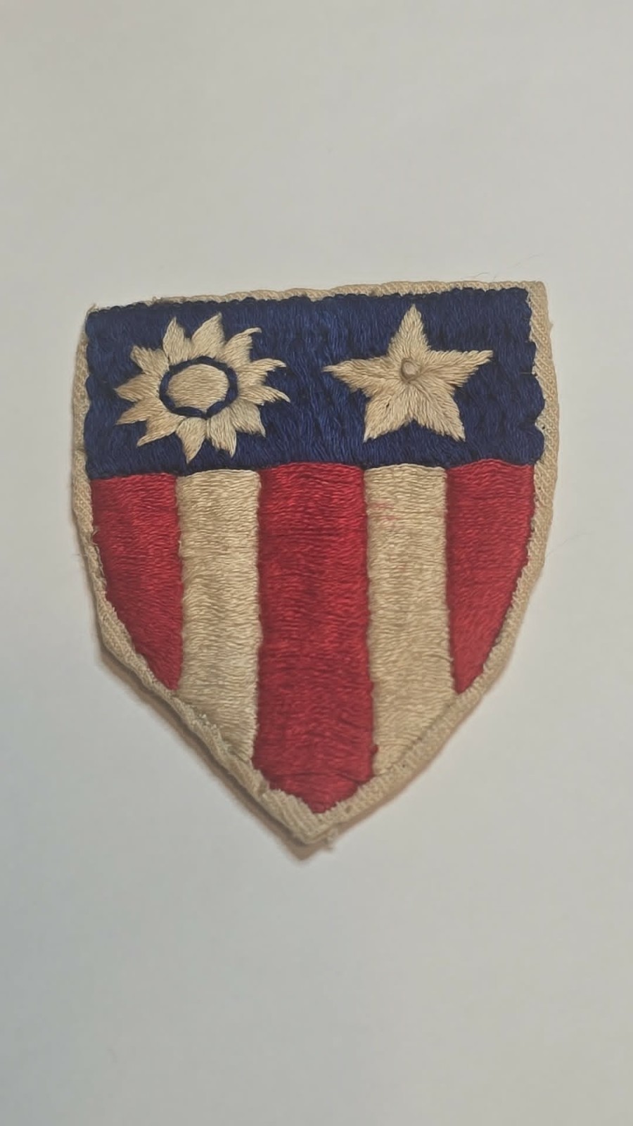 Original WW2 In-Theater made CBI Patches Original WW2 In-Theater made CBI Patches