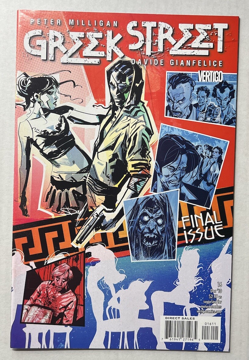 Greek Street #16 2010 Vertigo Comic Book Greek Street #16 2010 Vertigo Comic Book