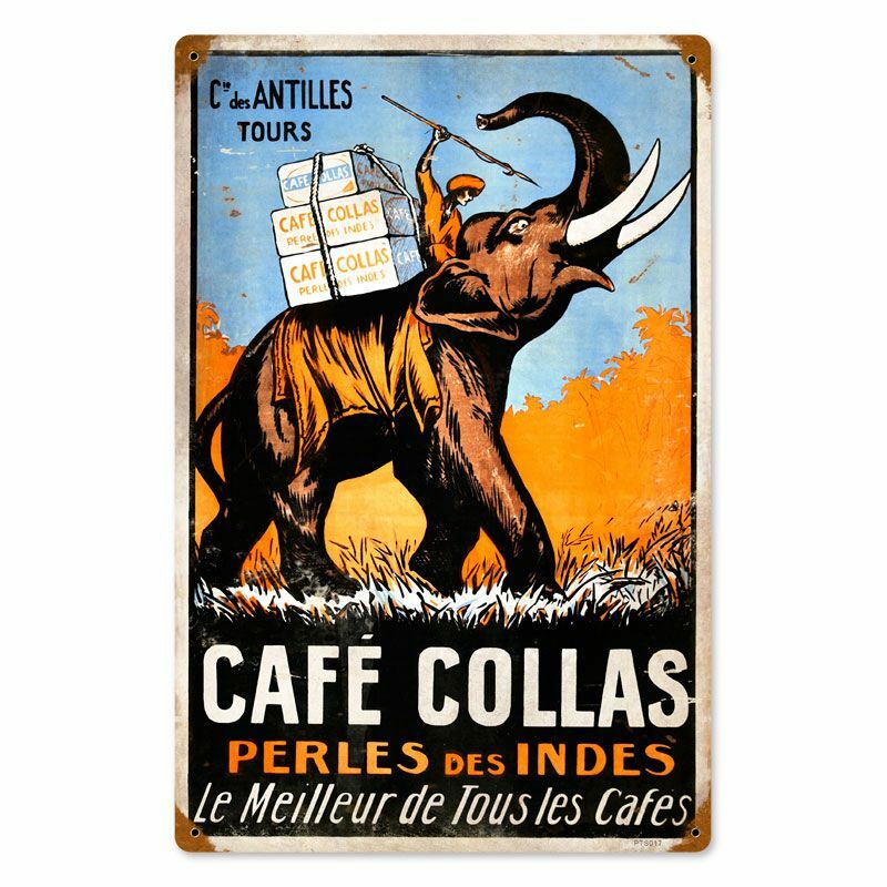 CAFE COLLAS MAN RIDING A ELEPHANT 18\ CAFE COLLAS MAN RIDING A ELEPHANT 18\