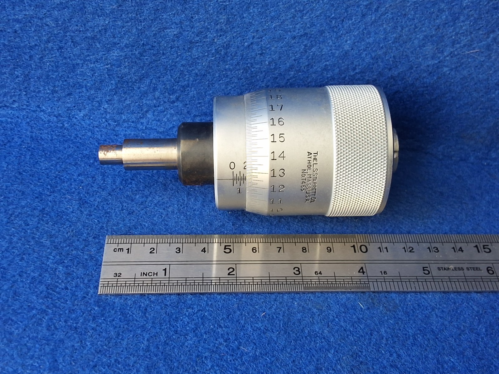L.S.Starrett No.T465 .0001 L.S.Starrett No.T465 .0001