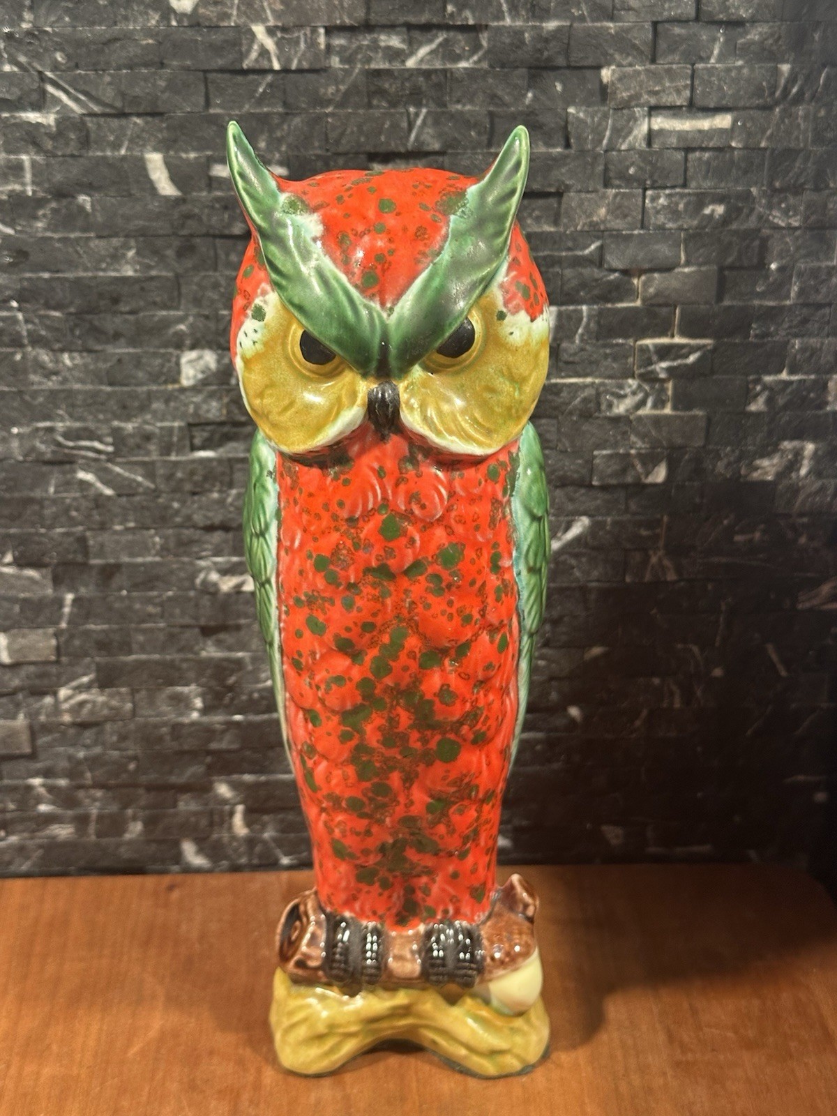Ceramic Owl Figurine MCM Retro Kitschy Decor Vintage Statement Piece 60’s 70’s Ceramic Owl Figurine MCM Retro Kitschy Decor Vintage Statement Piece 60’s 70’s