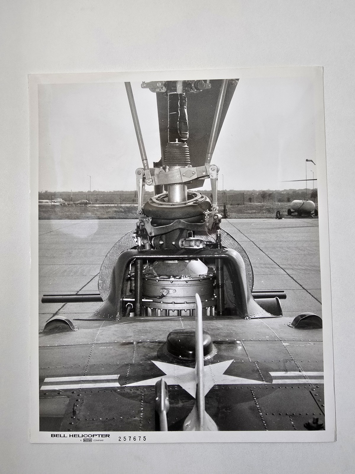 Bell UH-1B UH-1C Huey Early Engine Inlet Screen 1966 8x10 Factory Archive Photo Bell UH-1B UH-1C Huey Early Engine Inlet Screen 1966 8x10 Factory Archive Photo