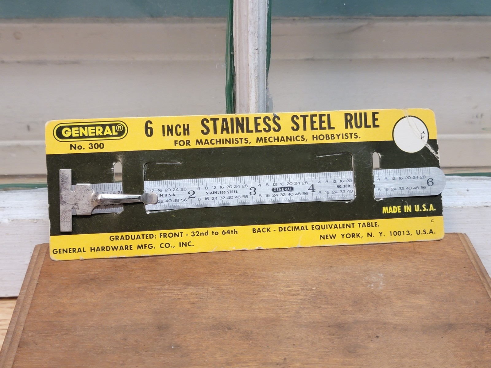 New Old Stock Vintage General Mfg Co. 6\ New Old Stock Vintage General Mfg Co. 6\