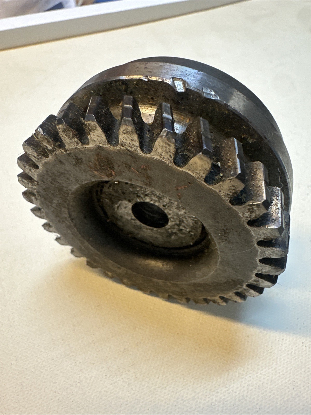 Vintage 30T Metal Gear Industrial Machine Part Steampunk Art Cosplay Prop