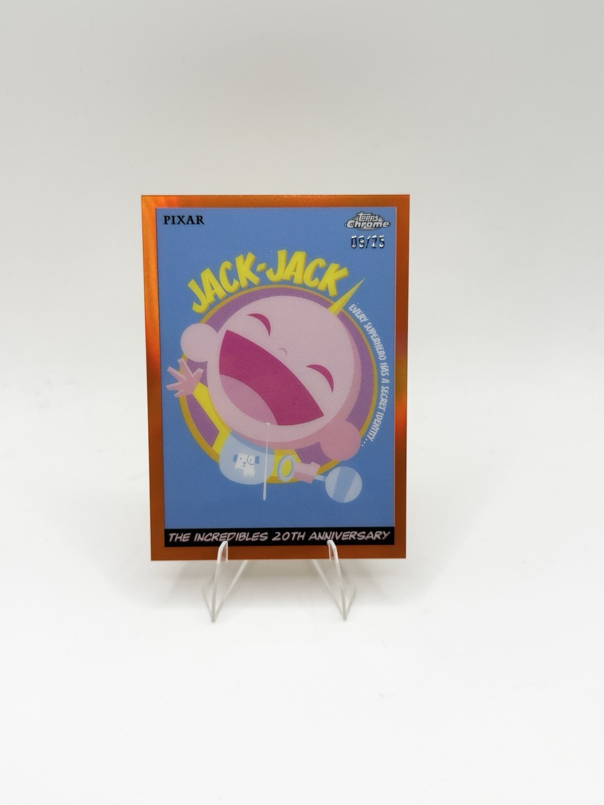 2024 Topps Chrome Disney Incredibles 20th Anniversary #IN-3 Jack-Jack Parr 09/25 2024 Topps Chrome Disney Incredibles 20th Anniversary #IN-3 Jack-Jack Parr 09/25