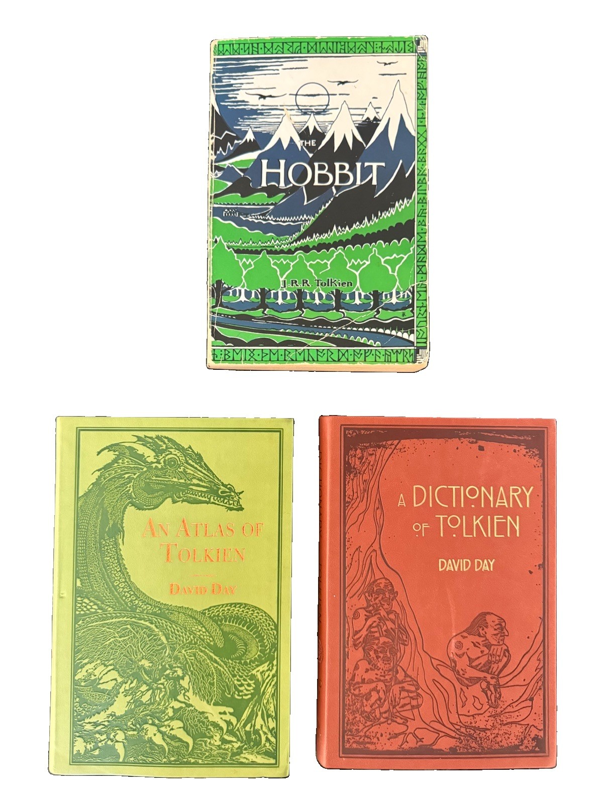 J.R.R. Tolkien The Hobbit & David Day Tolkien Lot (3) J.R.R. Tolkien The Hobbit & David Day Tolkien Lot (3)
