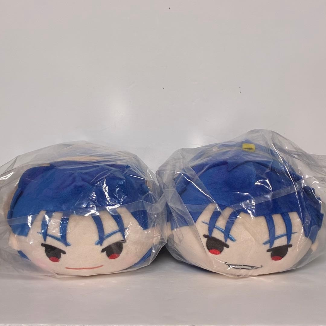 Fate Mochimochi Mascot MS Plush Set of 2 Lancer Caster Cu Chulainn Used