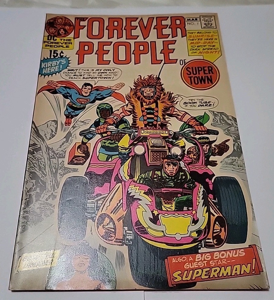 Forever People #1 1971 1st Full Appearance Darkseid Jack Kirby DC Comics