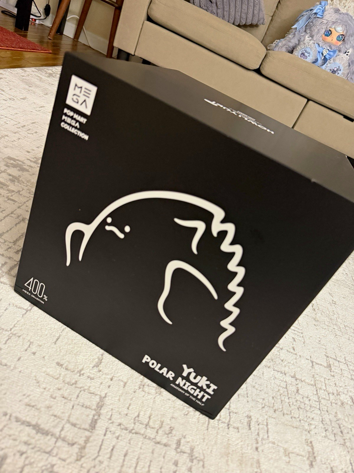 POP MART MEGA COLLECTION Yuki Polar Night HOW2WORK 400% Vinyl Figure *UNSEALED POP MART MEGA COLLECTION Yuki Polar Night HOW2WORK 400% Vinyl Figure *UNSEALED