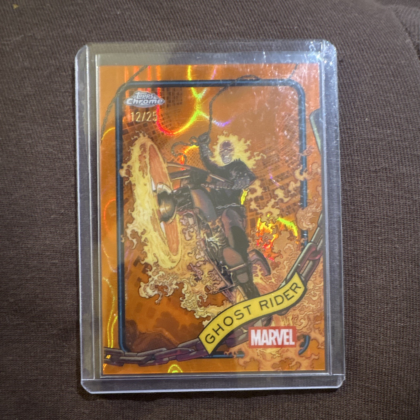 Topps 2025 Topps Chrome Marvel Ghost Rider #183 Serial Numbered /25 Topps 2025 Topps Chrome Marvel Ghost Rider #183 Serial Numbered /25