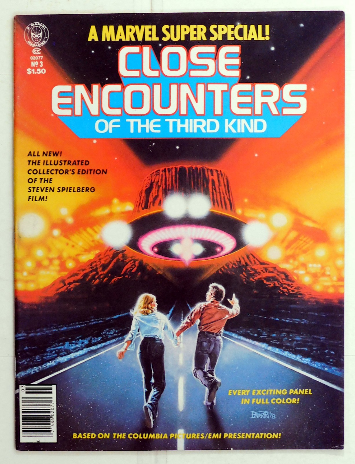Marvel Comics Super Special (Close Encounters of the Third Kind) #3 June 1978 Marvel Comics Super Special (Close Encounters of the Third Kind) #3 June 1978