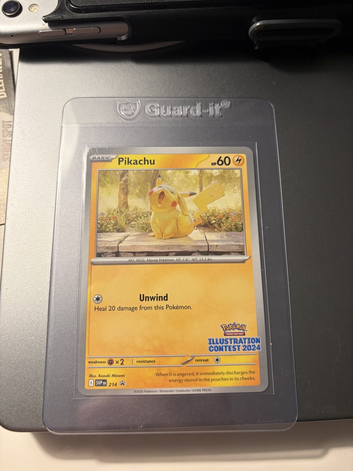 Pokemon Pikachu (Illustration Contest 2024) 214 Promo Scarlet & Violet Promo NM Pokemon Pikachu (Illustration Contest 2024) 214 Promo Scarlet & Violet Promo NM