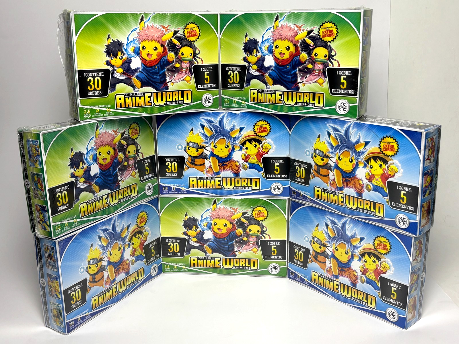 8 BOXES - 2026 POKEMON PIKACHU COSPLAY FE Cards - 240 Packs Peru 
